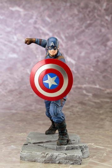 Steven Rogers (Captain America Civil War), Captain America: Civil War, Kotobukiya, Pre-Painted, 1/10